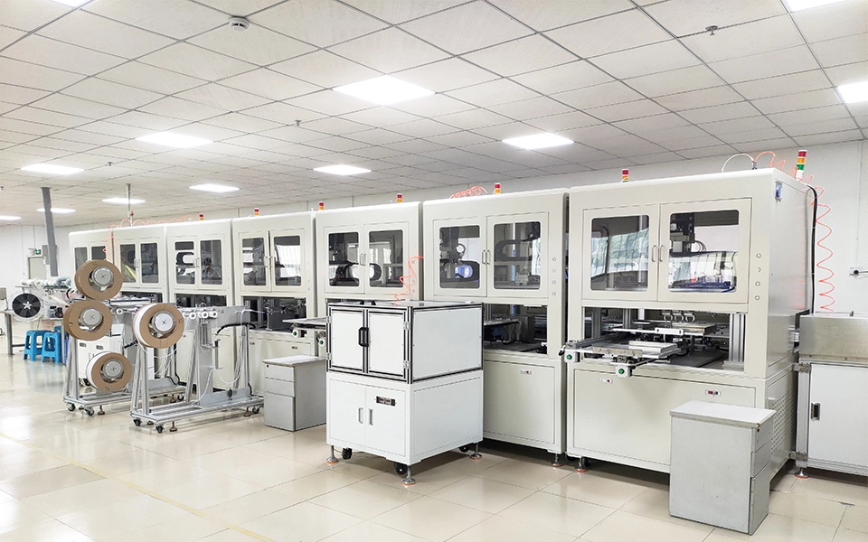 自动化产线投入运行